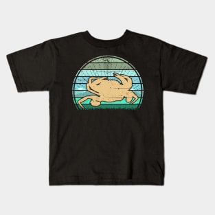 Crab Sunset Kids T-Shirt